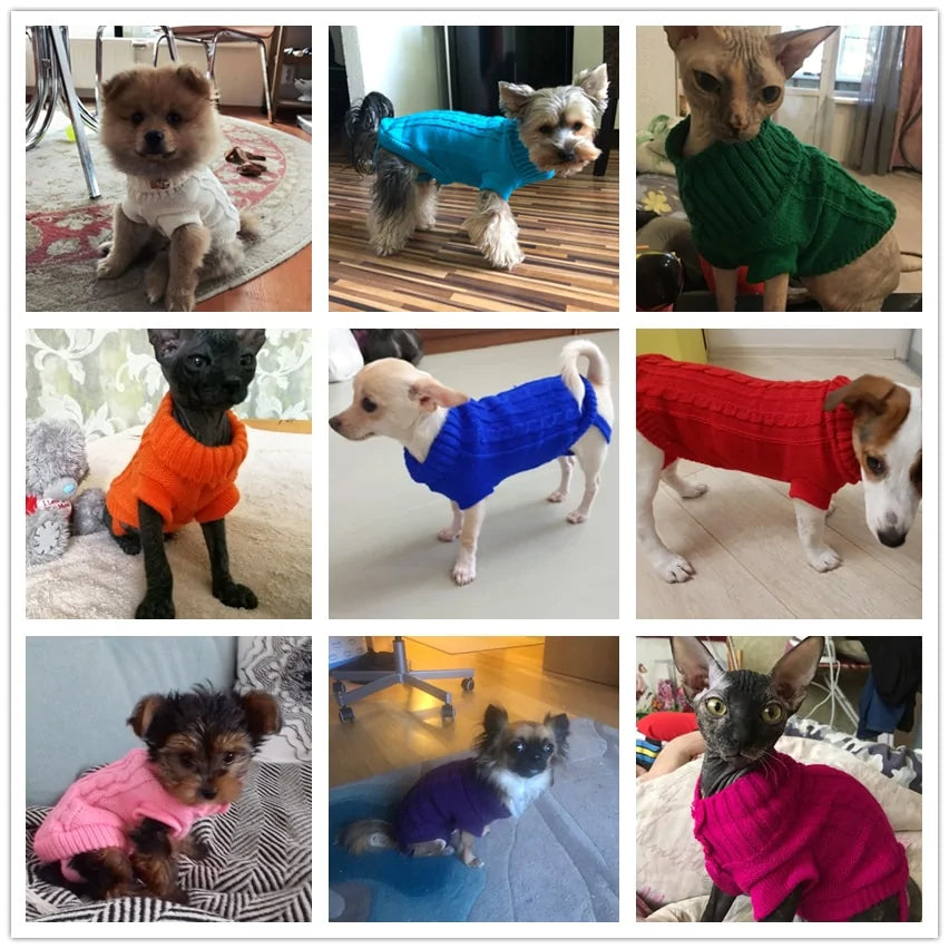 Get trendy with Warm Pet Sweaters - Pet Accessory available at Hot Trends Online. Shop Now!