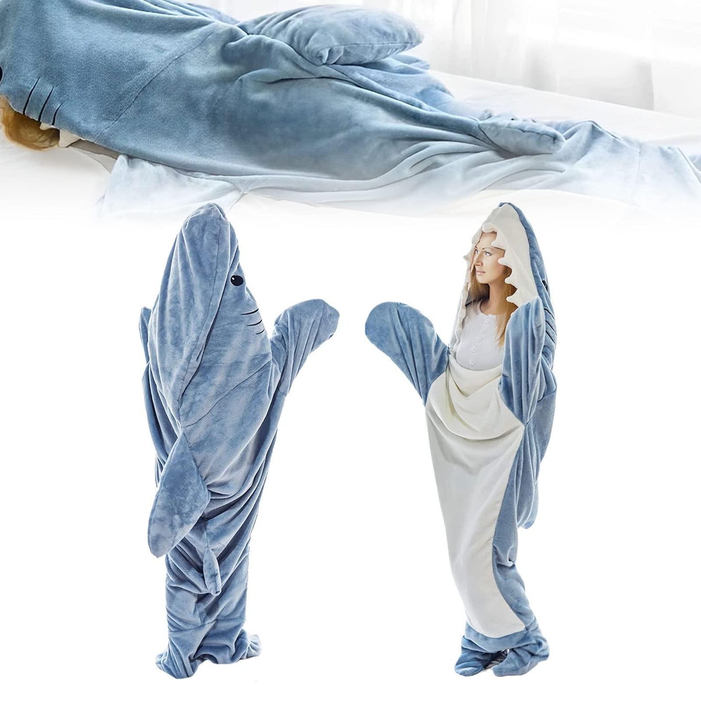 Get trendy with Shark Wearable Blanket - Blanket available at Hot Trends Online. Shop Now!