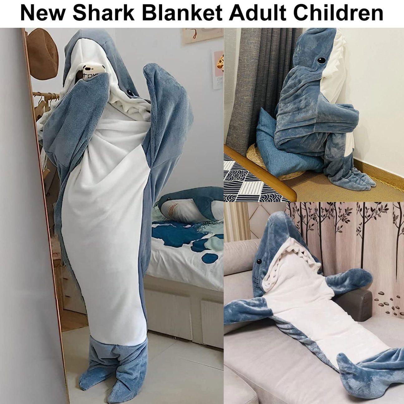 Get trendy with Shark Wearable Blanket - Blanket available at Hot Trends Online. Shop Now!