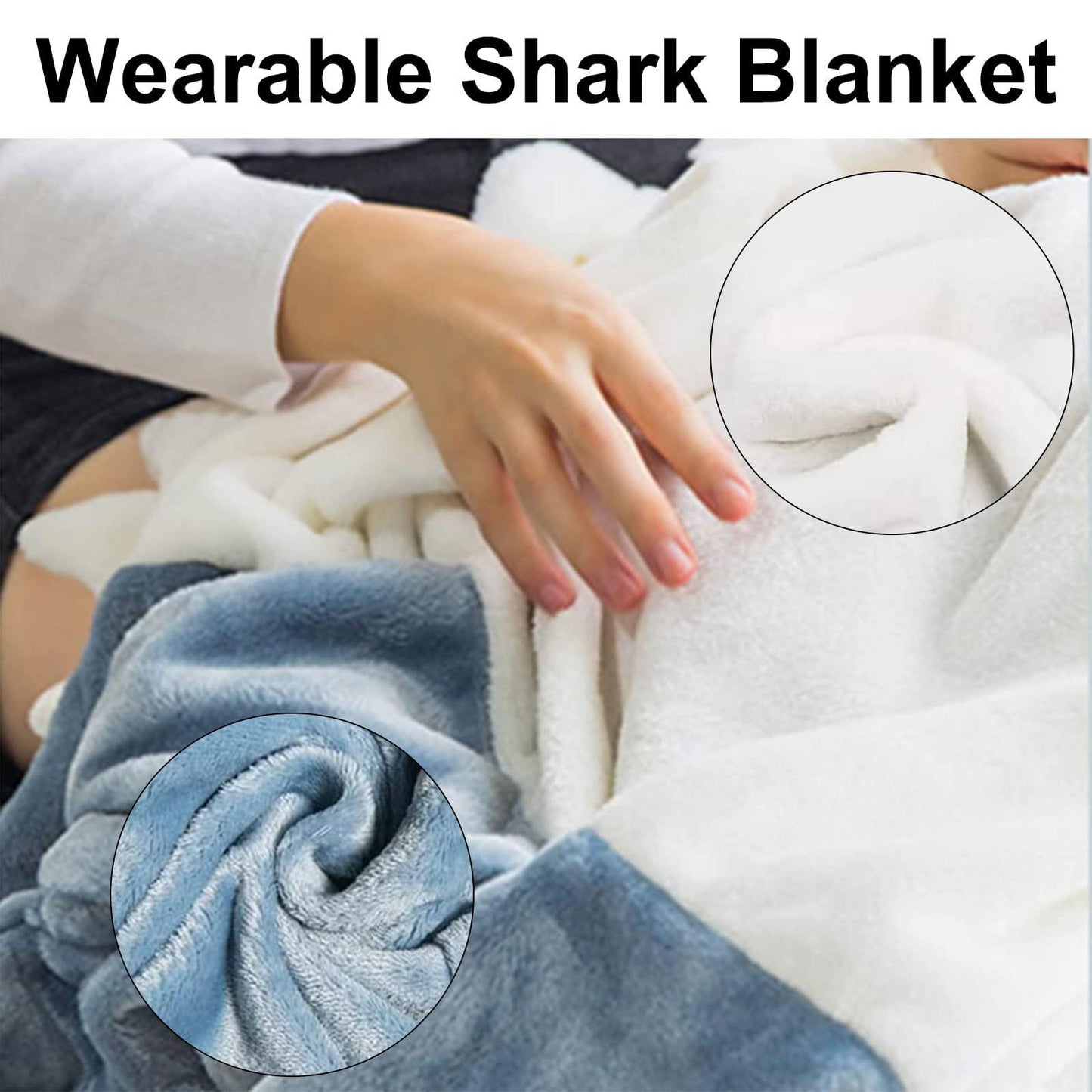 Get trendy with Shark Wearable Blanket - Blanket available at Hot Trends Online. Shop Now!