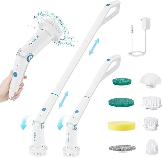Get trendy with Electric Spin Scrubber Brush - Cleaning Tools available at Hot Trends Online. Shop Now!