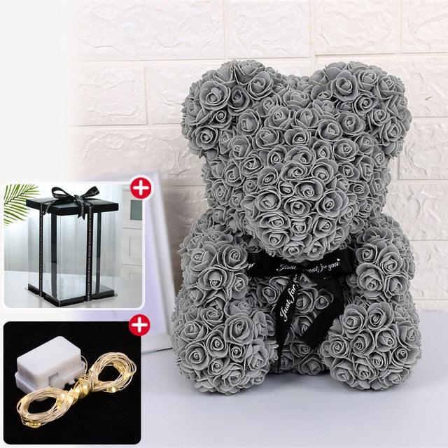 Get trendy with Wedding Decoration Rose Bear - Gift available at Hot Trends Online. Shop Now!
