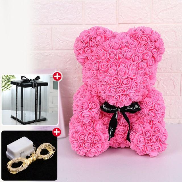 Get trendy with Wedding Decoration Rose Bear - Gift available at Hot Trends Online. Shop Now!