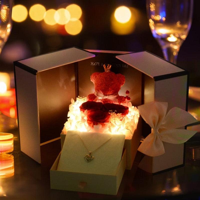 Get trendy with Eternal Rose Flower Gift Box - Roses Divine - Eternal Rose Flower Gift Box available at Hot Trends Online. Shop Now!