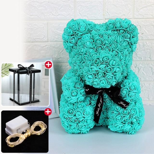 Get trendy with Wedding Decoration Rose Bear - Gift available at Hot Trends Online. Shop Now!