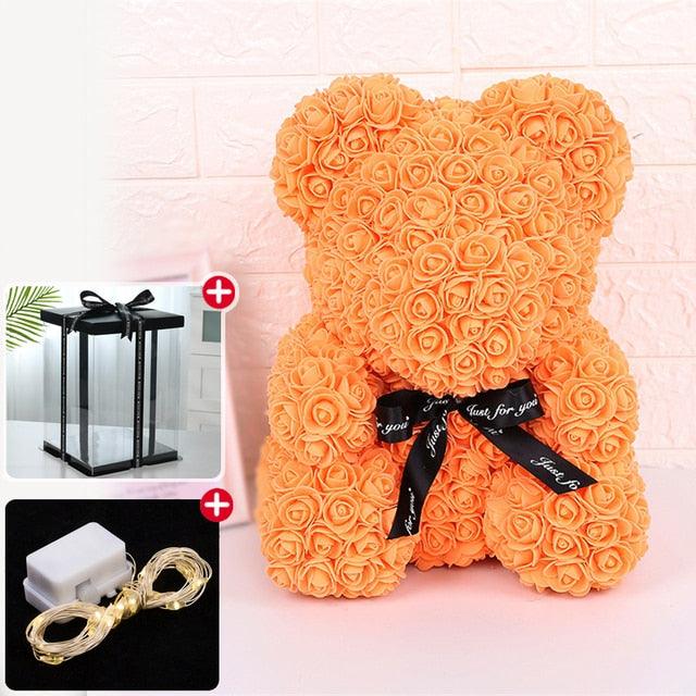 Get trendy with Wedding Decoration Rose Bear - Gift available at Hot Trends Online. Shop Now!