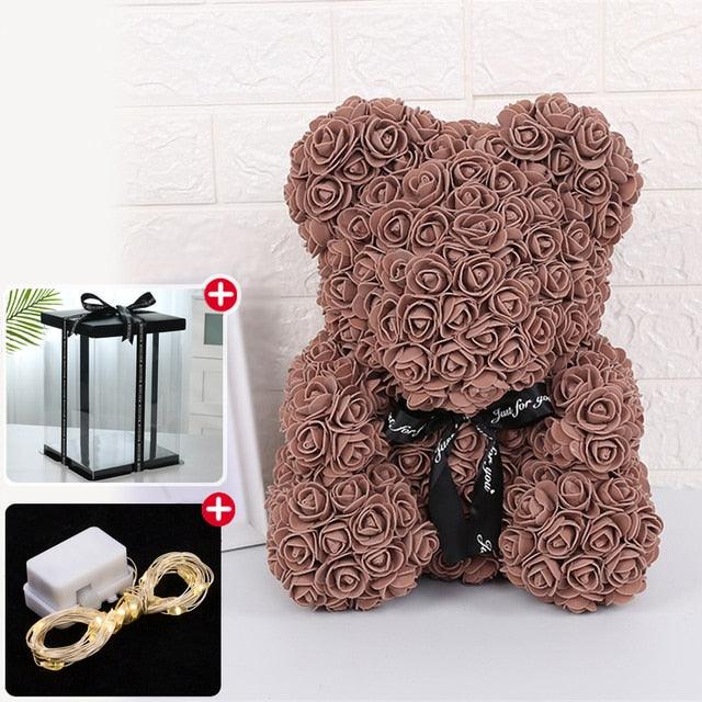 Get trendy with Wedding Decoration Rose Bear - Gift available at Hot Trends Online. Shop Now!