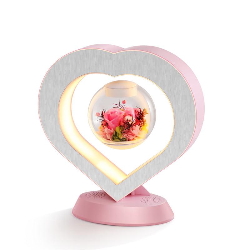 Get trendy with Heart Floating Table Night Light - Night Light available at Hot Trends Online. Shop Now!