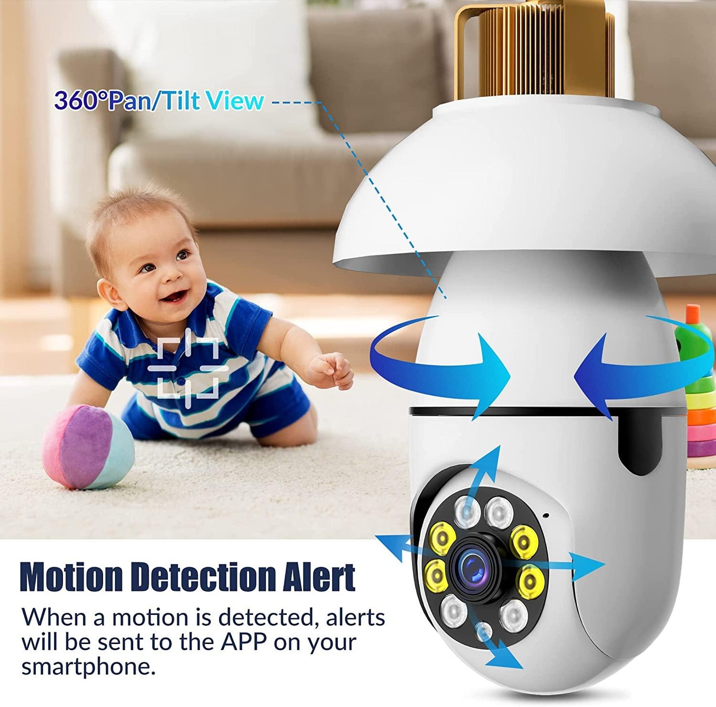 Get trendy with Panorama™ -Night Vision Security Camera - Security Camera available at Hot Trends Online. Shop Now!