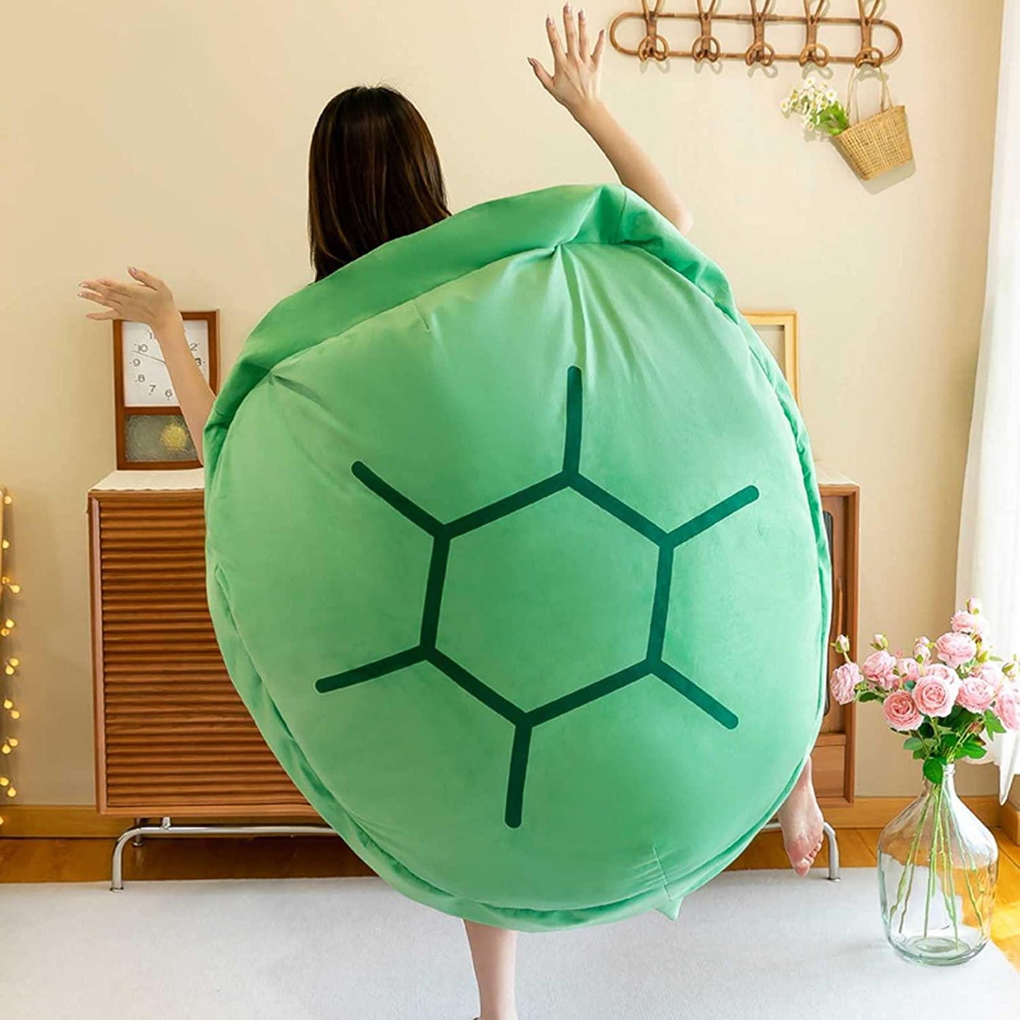Get trendy with Wearable Turtle Shell Pillows - Green - Wearable Pillows available at Hot Trends Online. Shop Now!