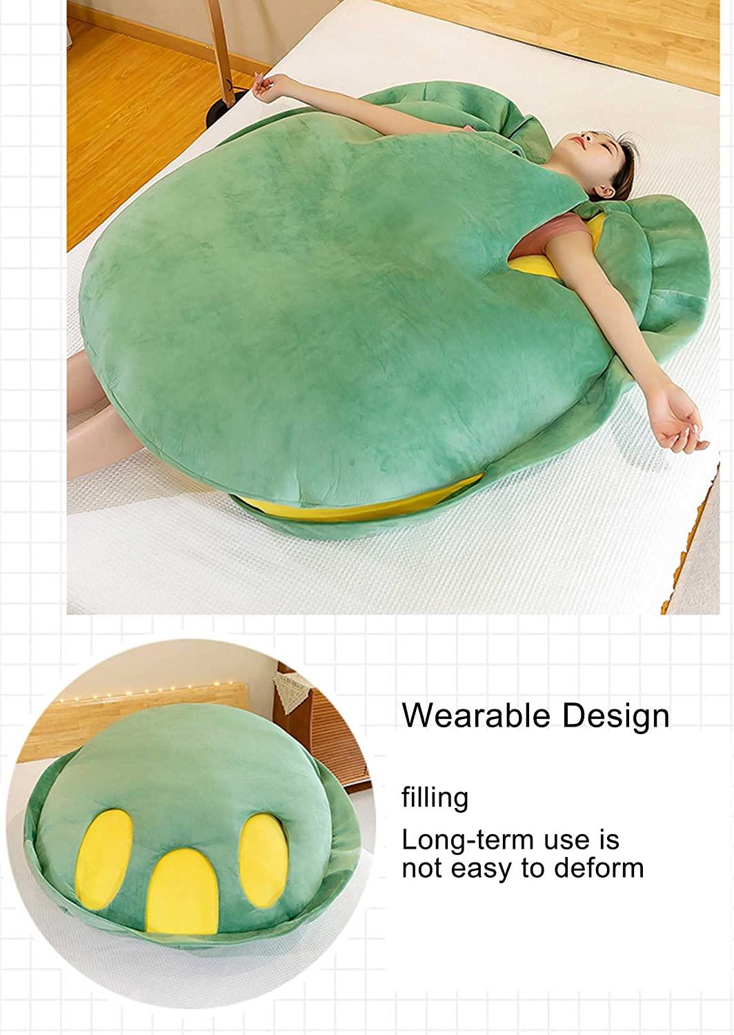 Get trendy with Wearable Turtle Shell Pillows - Green - Wearable Pillows available at Hot Trends Online. Shop Now!