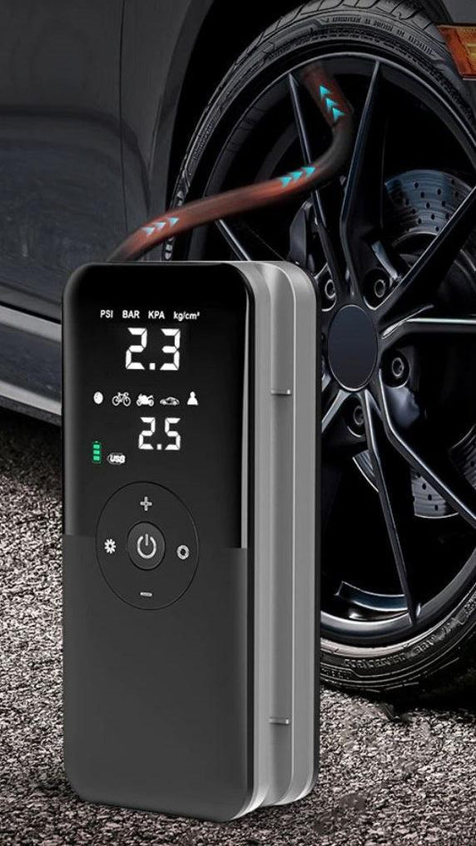Portable Electric Tire Inflator - Premium Tire Inflator - Just $39.99! Shop now at Hot Trends Online