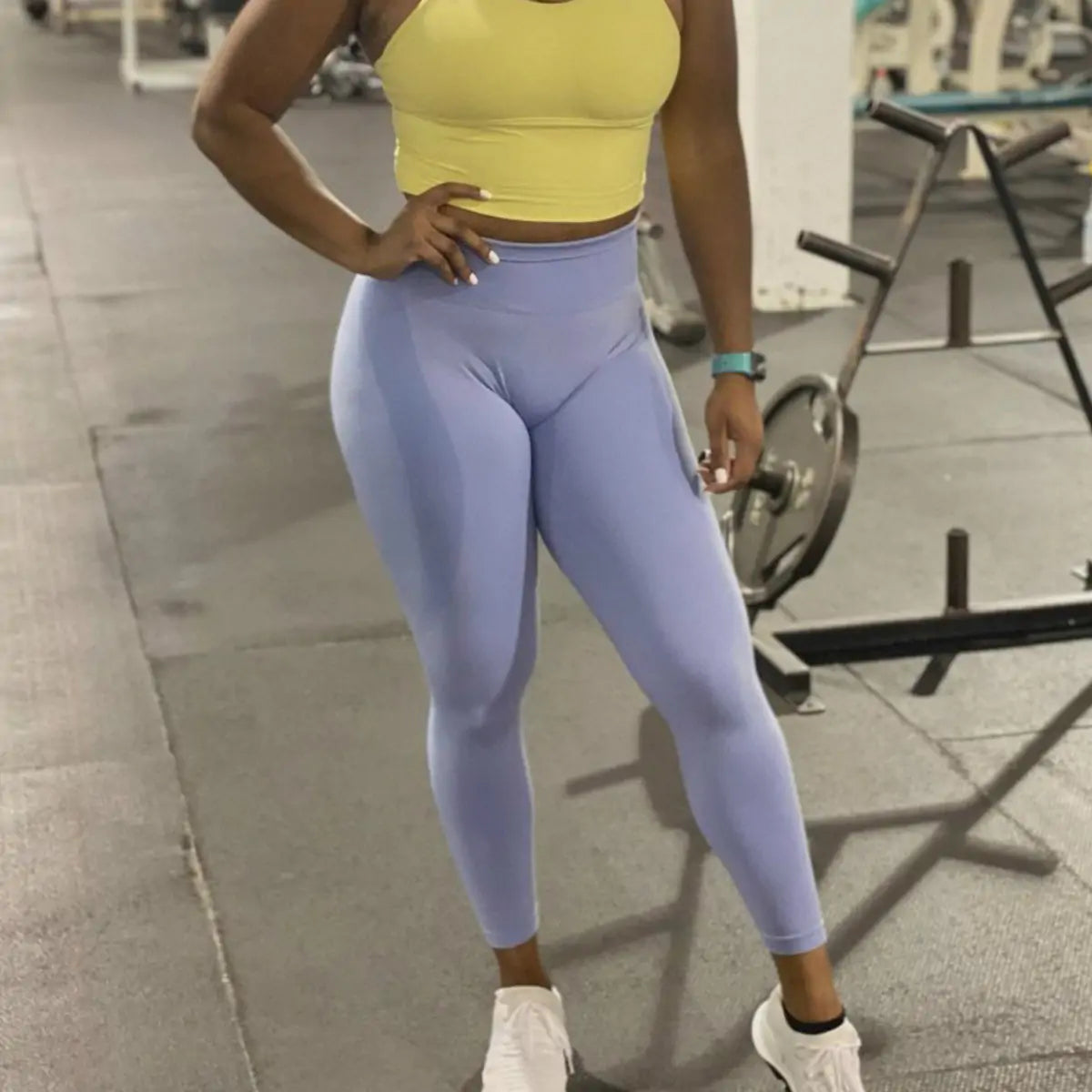 Get trendy with Thick Thigh Yoga Pants - leggings available at Hot Trends Online. Shop Now!