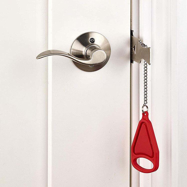 Portable Temporary Lock For Door | Hot Trends Online - Premium Door Lock - Just $14.99! Shop now at Hot Trends Online