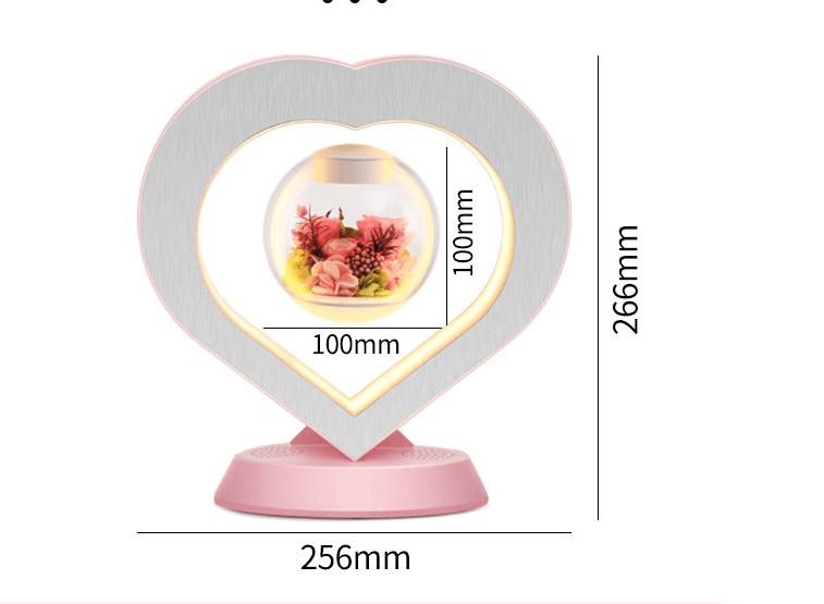 Get trendy with Heart Floating Table Night Light - Night Light available at Hot Trends Online. Shop Now!