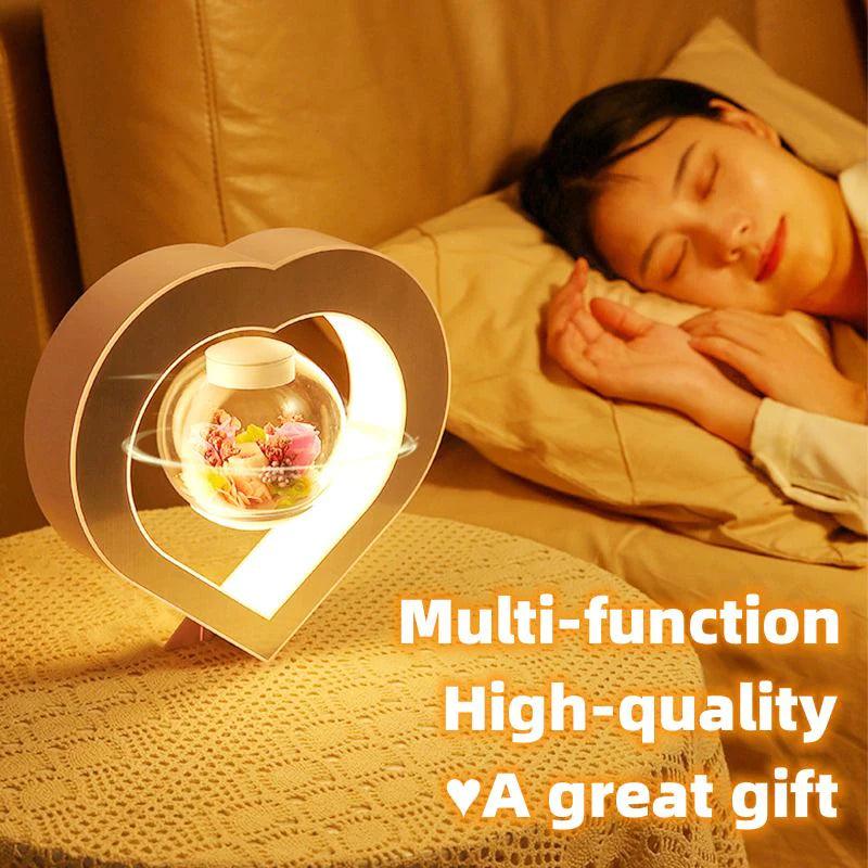 Get trendy with Heart Floating Table Night Light - Night Light available at Hot Trends Online. Shop Now!