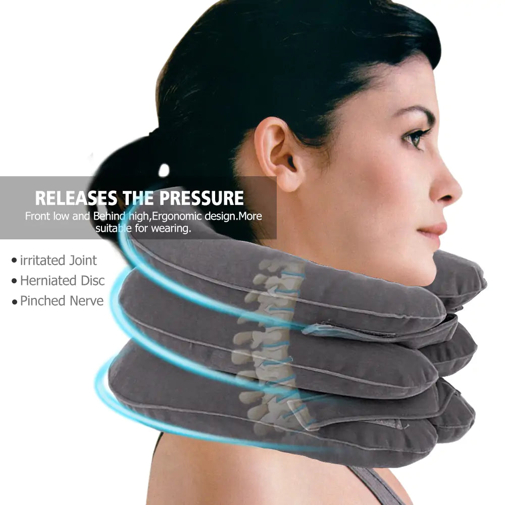 Get trendy with Neck Stretcher and Neck Support Pillow - Neck Brace available at Hot Trends Online. Shop Now!
