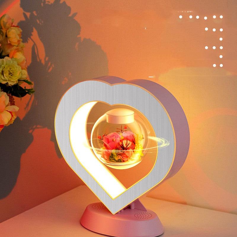 Get trendy with Heart Floating Table Night Light - Night Light available at Hot Trends Online. Shop Now!