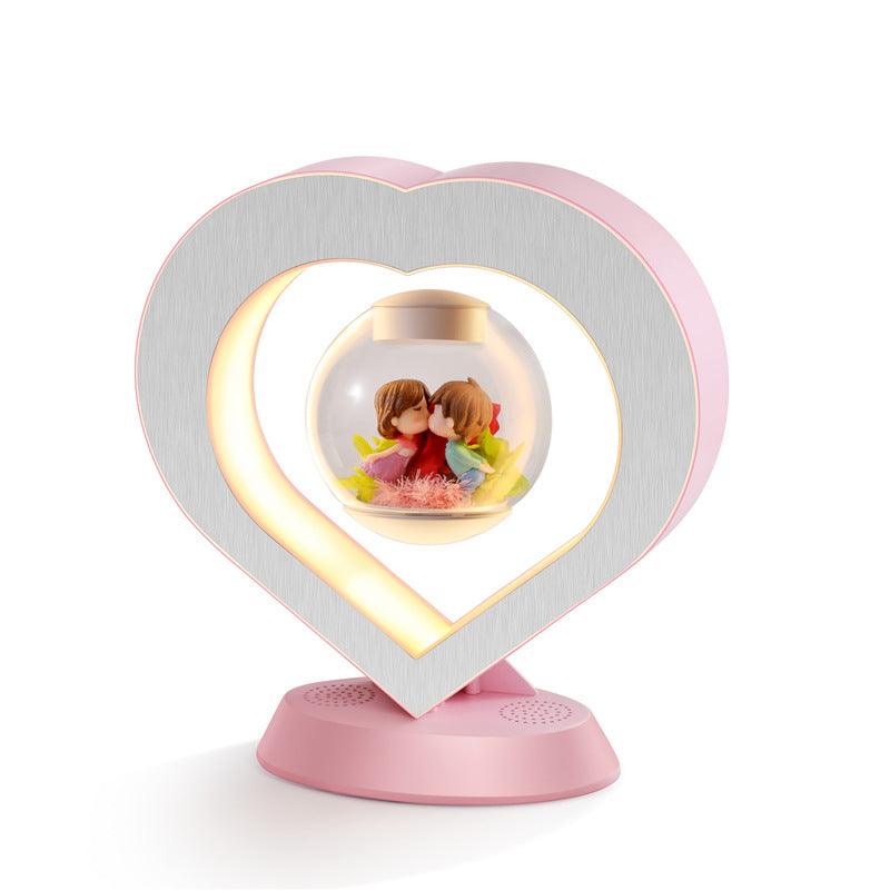 Get trendy with Heart Floating Table Night Light - Night Light available at Hot Trends Online. Shop Now!