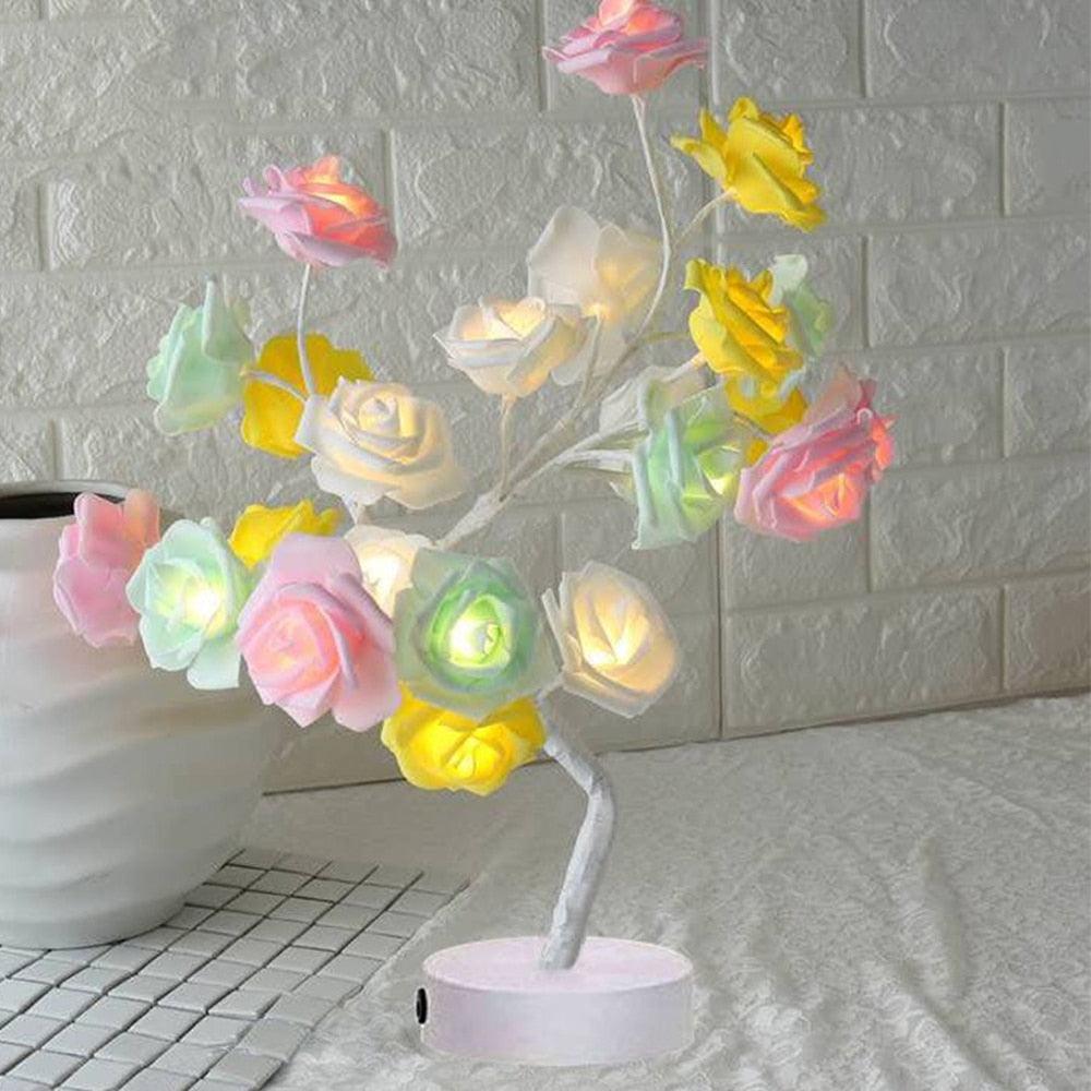 Get trendy with LED Rose Flower Table Lamp - Romantic Gifts available at Hot Trends Online. Shop Now!