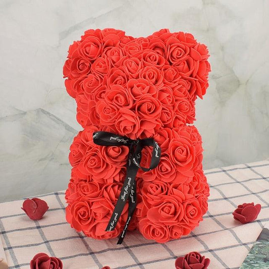 Red Rose Bear