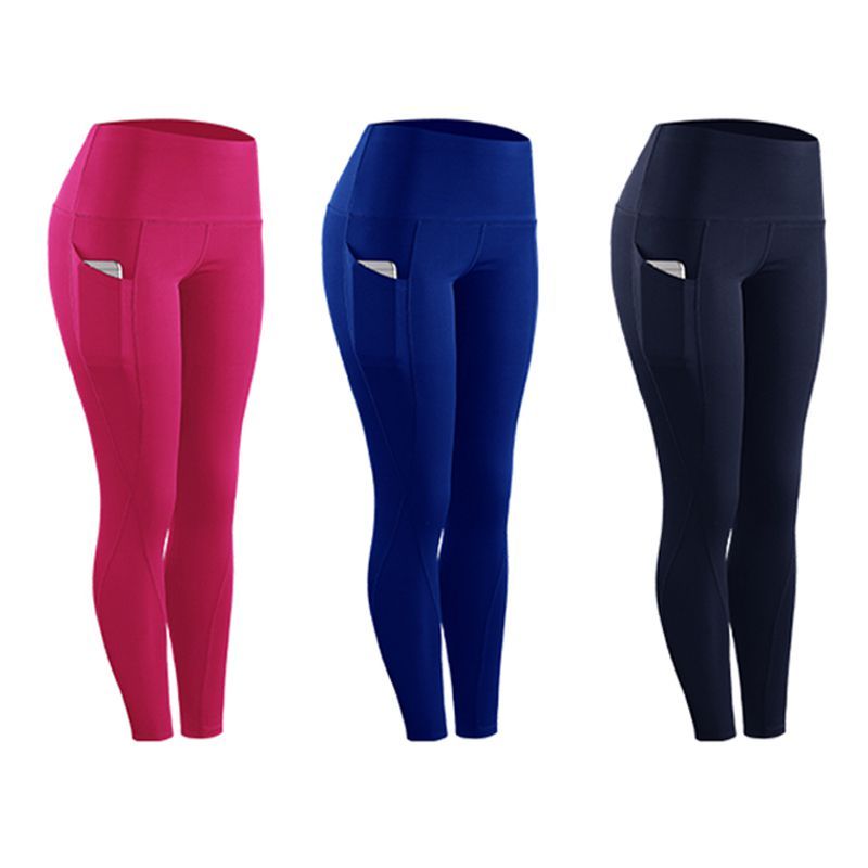 Women Compression Skinny Fitness Leggings with Pocket