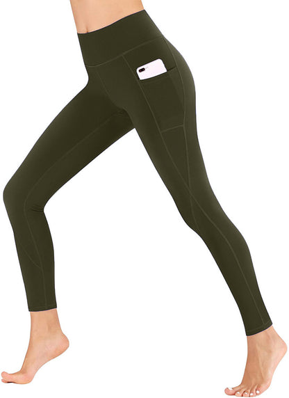 Women Compression Skinny Fitness Leggings with Pocket