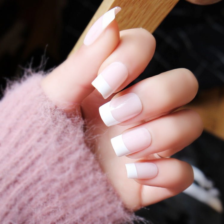 Get trendy with 24 Pieces Of French Long Fake Nails - Nails available at Hot Trends Online. Shop Now!