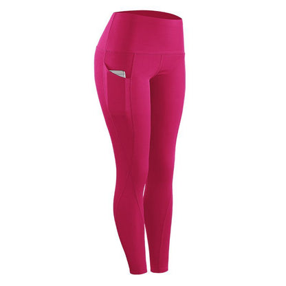 Women Compression Skinny Fitness Leggings with Pocket