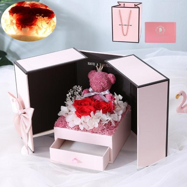 Eternal Rose Flower Gift Box - Roses Divine - Premium Eternal Rose Flower Gift Box - Just $65.99! Shop now at Hot Trends Online