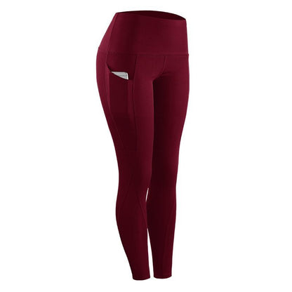 Women Compression Skinny Fitness Leggings with Pocket