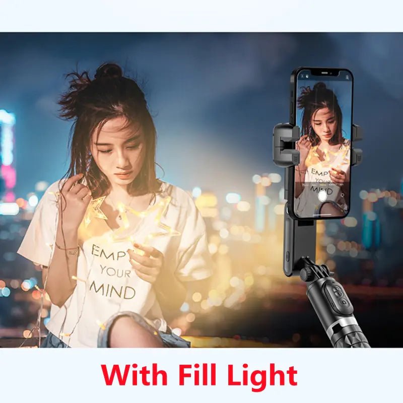 Get trendy with 360 Rotation Gimbal Stabilizer Selfie Stick Tripod - Mobile Phone Accessories available at Hot Trends Online. Shop Now!