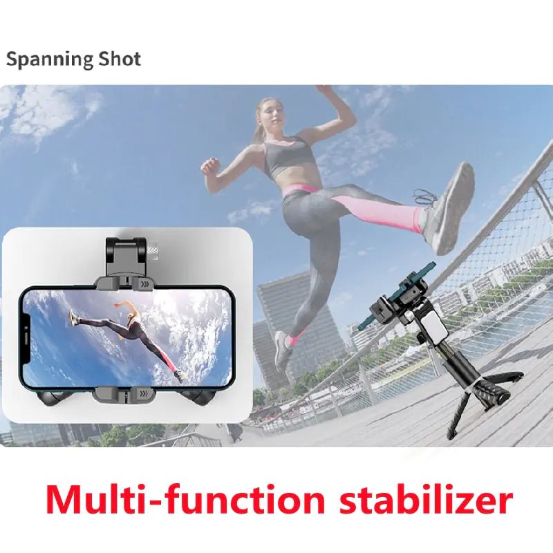 Get trendy with 360 Rotation Gimbal Stabilizer Selfie Stick Tripod - Mobile Phone Accessories available at Hot Trends Online. Shop Now!