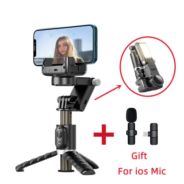 Get trendy with 360 Rotation Gimbal Stabilizer Selfie Stick Tripod - Mobile Phone Accessories available at Hot Trends Online. Shop Now!