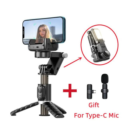 Get trendy with 360 Rotation Gimbal Stabilizer Selfie Stick Tripod - Mobile Phone Accessories available at Hot Trends Online. Shop Now!