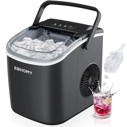 Portable Countertop Ice Cube Maker with Handle - Premium  - Just $74.99! Shop now at Hot Trends Online