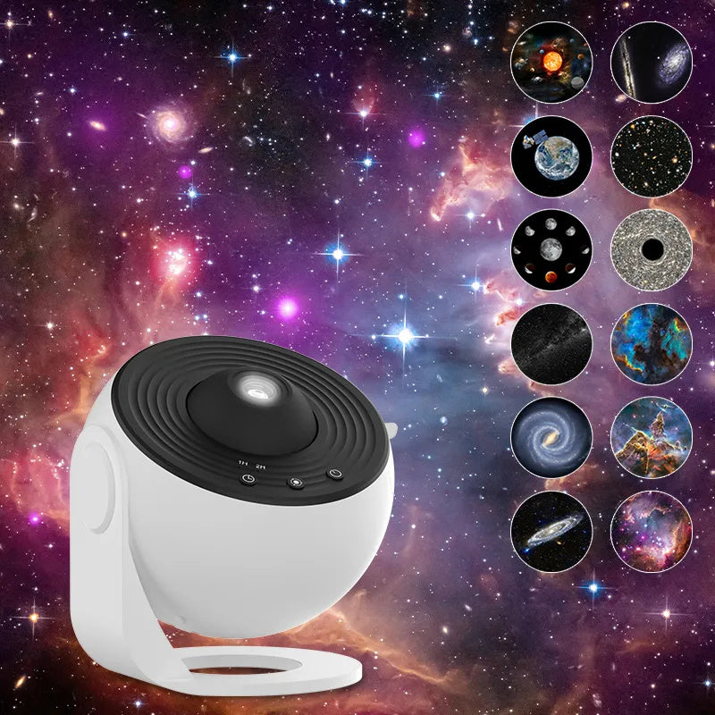 360° Rotate Galaxy Projector Night Light - Starry Sky Planetarium Lamp for Kids Bedroom