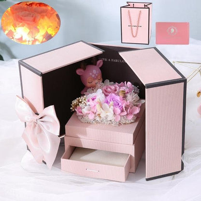 Eternal Rose Flower Gift Box - Roses Divine - Premium Eternal Rose Flower Gift Box - Just $65.99! Shop now at Hot Trends Online