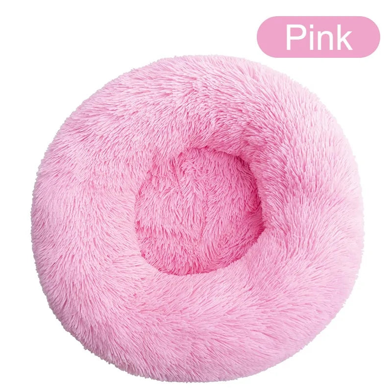 Get trendy with Soft Winter Warm Long Plush Donut Pet Bed - Pet Accessory available at Hot Trends Online. Shop Now!