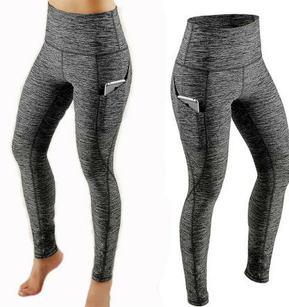 Women Compression Skinny Fitness Leggings with Pocket