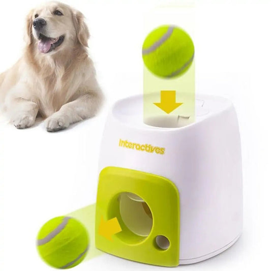 Get trendy with Automatic Interactive Pet Tennis Ball Ejector - Pet Accessory available at Hot Trends Online. Shop Now!