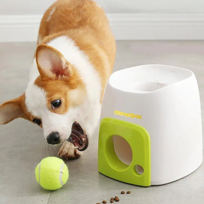 Get trendy with Automatic Interactive Pet Tennis Ball Ejector - Pet Accessory available at Hot Trends Online. Shop Now!