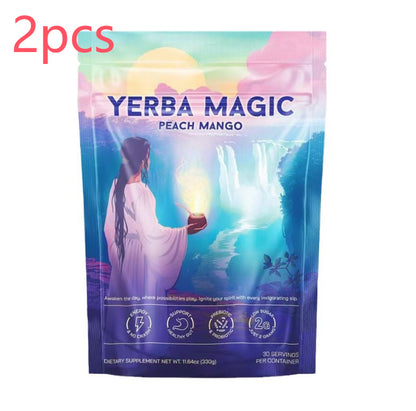 Get trendy with Myrcia Yerba Mate Instant Tea Powder - Prebiotic-Probiotic available at Hot Trends Online. Shop Now!
