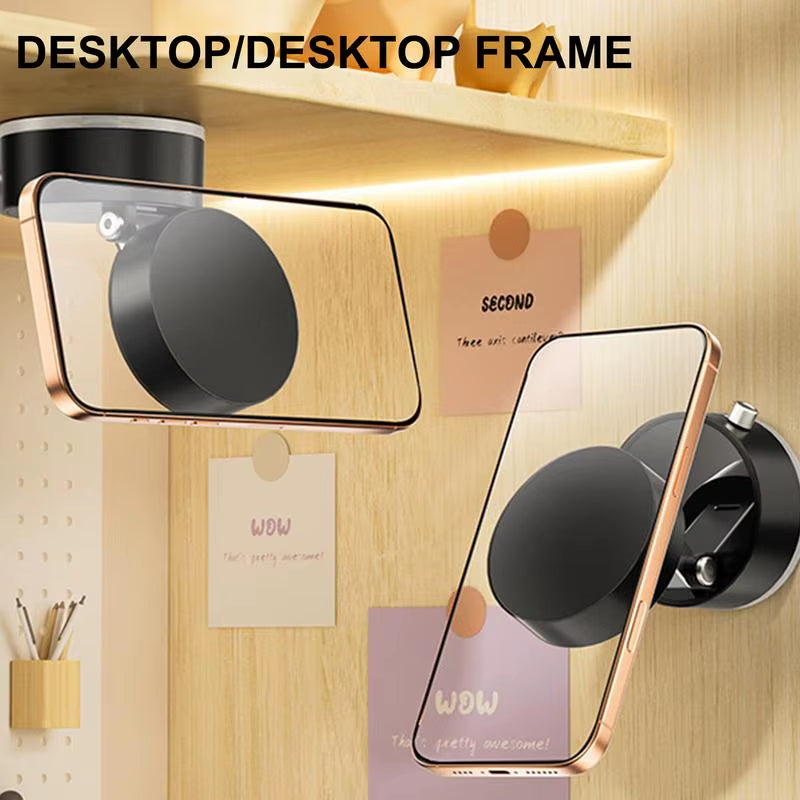 Get trendy with Vacuum Magnetic Suction Cup Folding Swivel Phone Stand 360 Degree Rotation Phone Holder for Iphone Car Cell Phone Bracket -  available at Hot Trends Online. Shop Now!