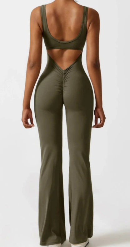 Get trendy with Tight Yoga Bodysuit Casual Hollow Seamless Womens Clothing - Clothing available at Hot Trends Online. Shop Now!