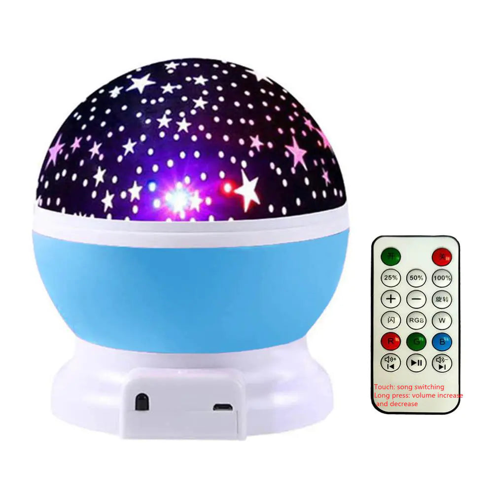 LED Star Projector Night Light