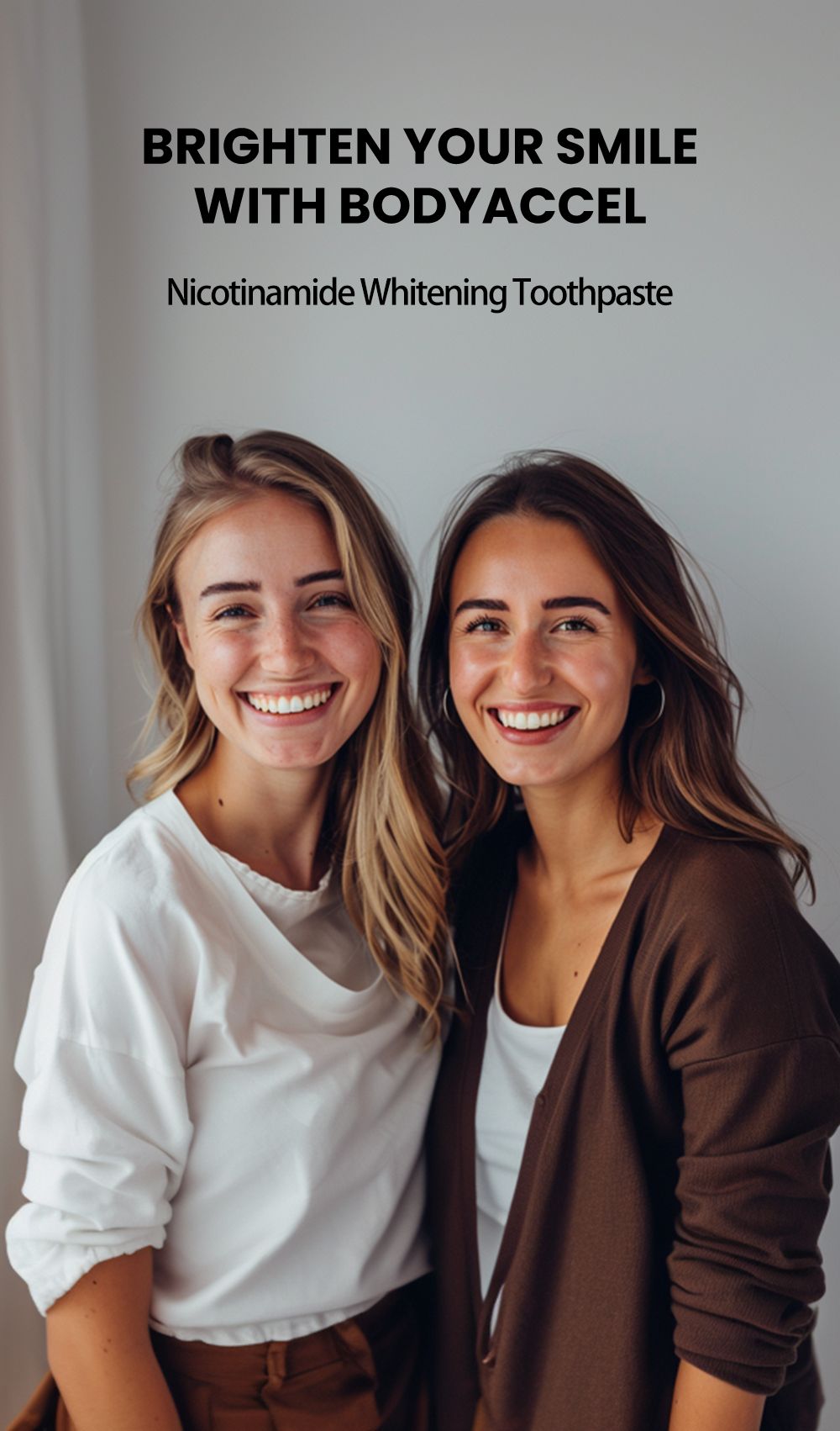 Get trendy with BodyAccel Niacinamide Stain Removal Whitening Toothpaste - Toothpaste available at Hot Trends Online. Shop Now!