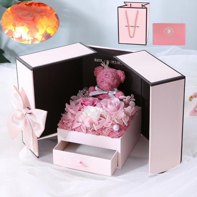 Eternal Rose Flower Gift Box - Roses Divine - Premium Eternal Rose Flower Gift Box - Just $65.99! Shop now at Hot Trends Online