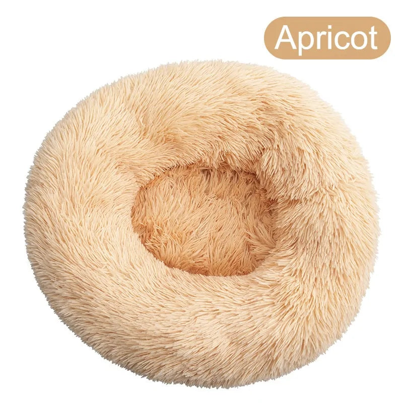 Get trendy with Soft Winter Warm Long Plush Donut Pet Bed - Pet Accessory available at Hot Trends Online. Shop Now!