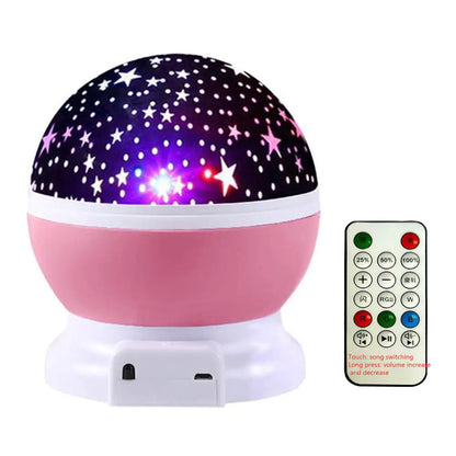 LED Star Projector Night Light